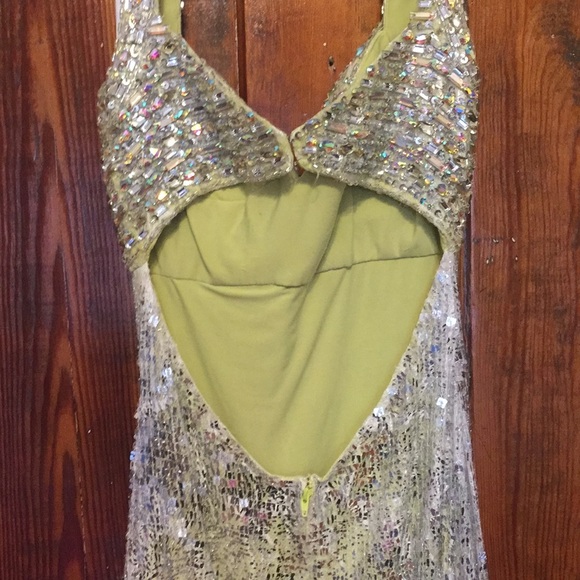 Sequin Prom Dress - Picture 4 of 7